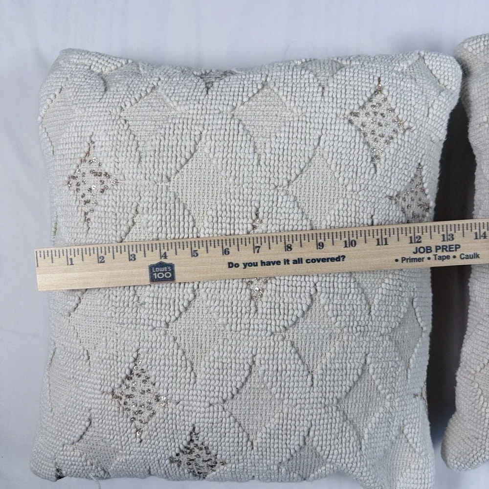 Boho Textured‎ Square Throw 15